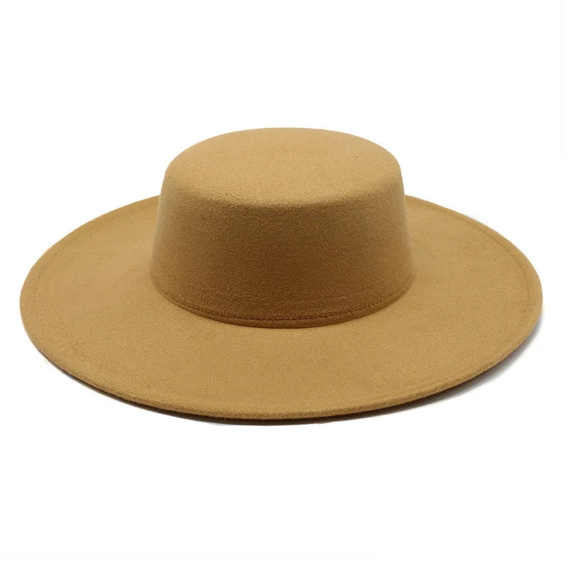 Wide Brim Felt Hat