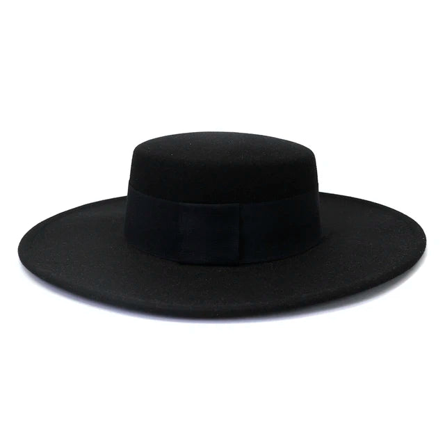 Wide Brim Felt Hat