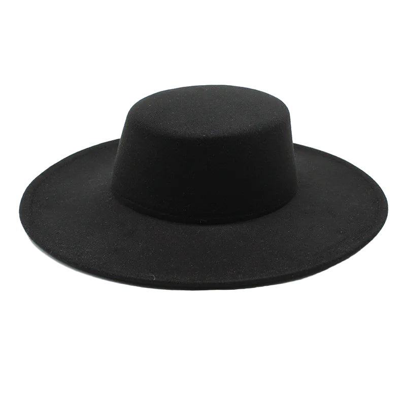 Wide Brim Felt Hat