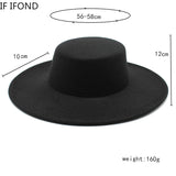 Wide Brim Felt Hat