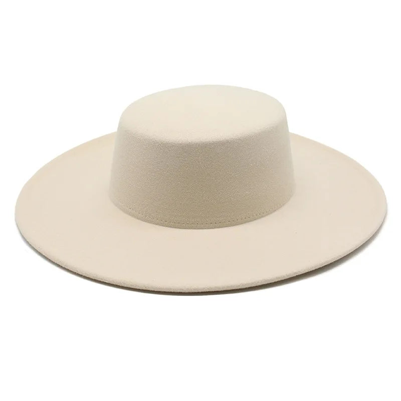Wide Brim Felt Hat