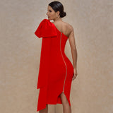 Grace One Shoulder Bandage Dress