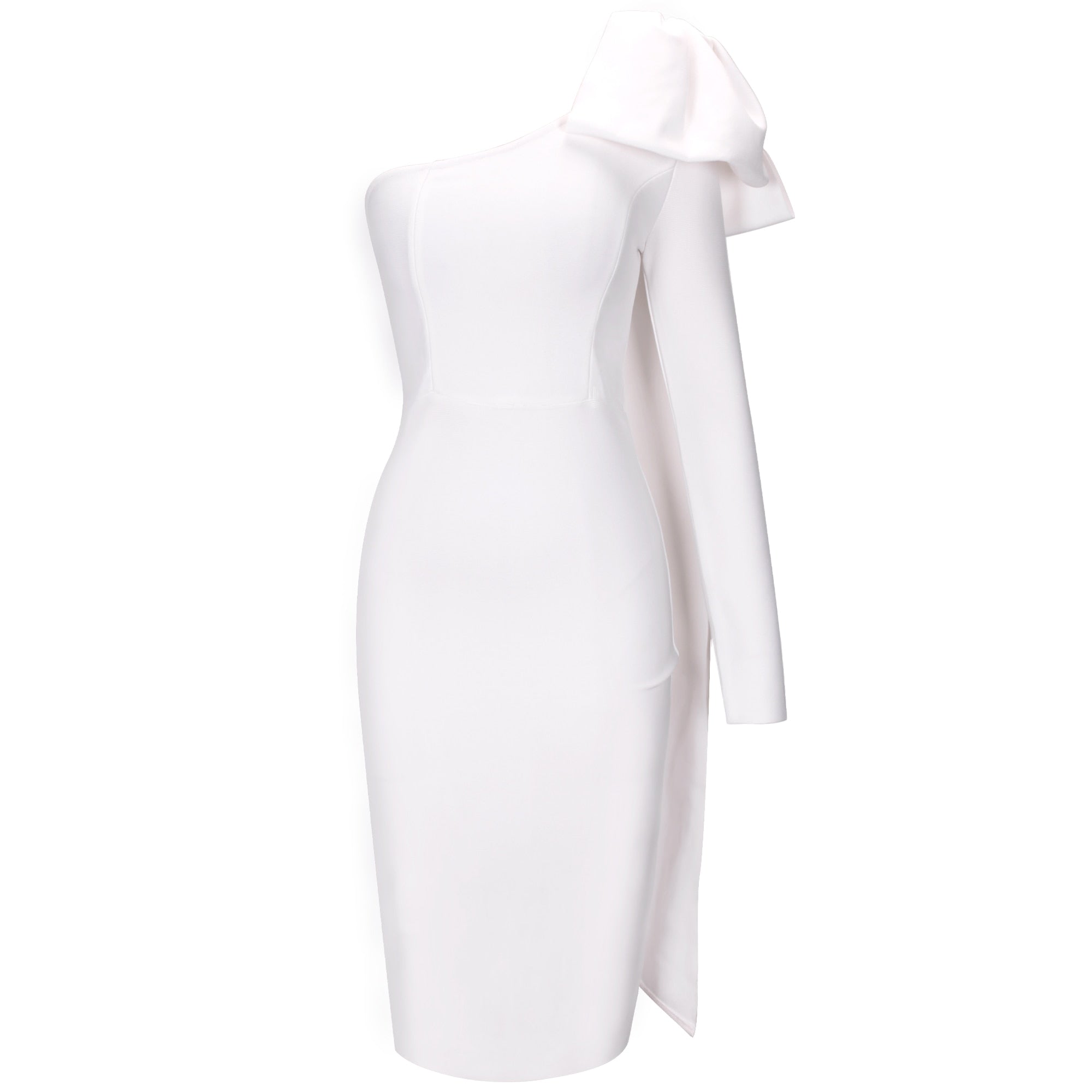 Grace One Shoulder Bandage Dress