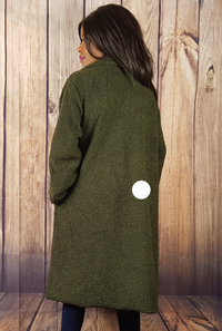 Vintage Winter Teddy Coat