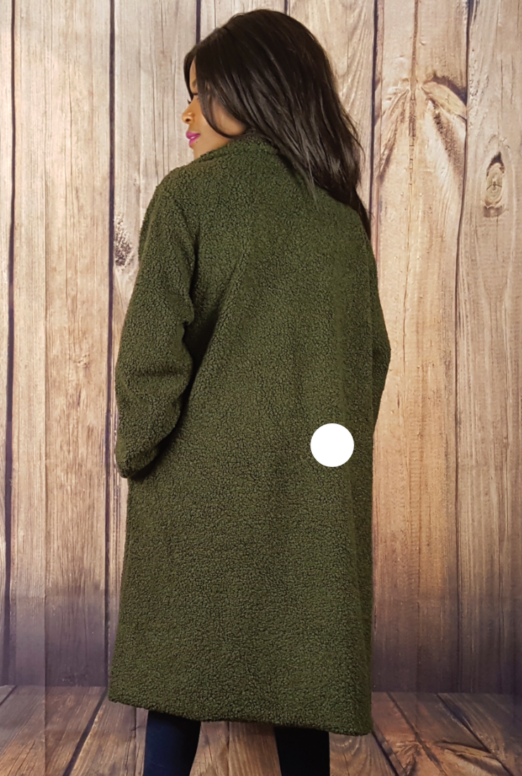 Vintage Winter Teddy Coat